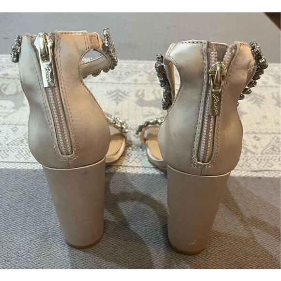 Jewel Badgley Mischka Bronwen Embellished Evening Shoe - Picture 4 of 8